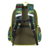 Eazy Kids Dino 16Inch School Bag With Pencil Case - Green