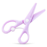 Eazy Kids School Scissors for Kids with Lock– Purple