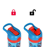 Eazy Kids TREX Trolley School Bag Combo - Blue (Set of 5)