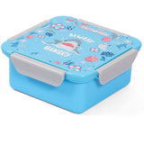 Eazy Kids Shark Lunch Box 650ml - Blue
