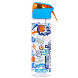Eazy Kids Soccer Lunch Box Set And Tritan Water Bottle with Spray 750ml With Snack Box - Blue