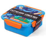 Eazy Kids Space Lunch Box 650ml - Blue