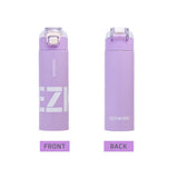 Eazy Kids Double Wall Insulated Travel Water Bottle 550ml - Purple