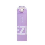 Eazy Kids Double Wall Insulated Travel Water Bottle 550ml - Purple