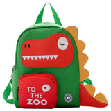 Eazy Kids Steg aurous Dinosaur School Bag - Green