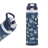 Eazy Kids Football Tritan Water Bottle With Spray 750ml - Blue