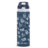 Eazy Kids Football Tritan Water Bottle With Spray 750ml - Blue