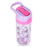 Eazy Kids Mermaid Tritan Water Bottle with Spray 420ml - Pink