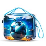 Eazy Kids Football Trolley 16Inch School Bag Combo (Set of 5)