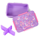 Eazy Kids Tropical Lunch Box 850ml - Purple