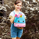 Nohoo Unicorn Bag With Bento Lunch Box - Purple