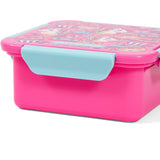 Eazy Kids Unicorn Desert Lunch Box 650ml - Pink