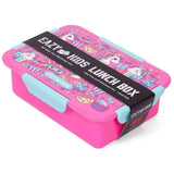 Eazy Kids Unicorn Desert Lunch Box And Tritan Water Bottle With Spray 750ml - Pink