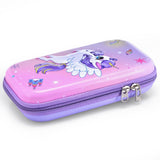 Eazy Kids 3D Unicorn XL Pencil Case-Pink