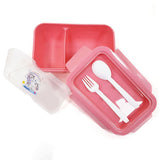 Eazy Kids Unicorn Snack Box With Spoon & Fork - Beauty