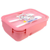 Eazy Kids Unicorn Snack Box With Spoon & Fork - Beauty