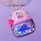 Eazy Kids Unicorn Sparkle Backpack 13Inch - Pink