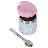 Eazy Kids Unicorn Stainless Steel Insulated Food Jar 350ml - Blue