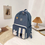 Eazy Kids Vogue School Bag 17Inch - Blue