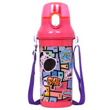 Eazy Kids Water Bottle 600ml - Pink