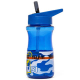 Eazy Kids Water Bottle 500ml With Straw - Blue