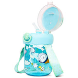 Eazy Kids Water Bottle 580ml With straw - Green