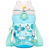 Eazy Kids Water Bottle 580ml With straw - Green