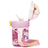 Eazy Kids Water Bottle 580ml With straw - Purple