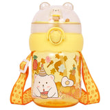 Eazy Kids Water Bottle 580ml With straw - Yellow