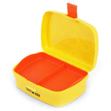 Eazy Kids Dino Bento Lunch Box - Yellow