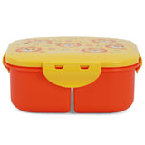 Eazy Kids Tiger Square Bento Lunch Box - Yellow