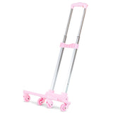 Eazy Kids 4-Wheel School Bag Trolley – Pink