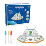 Eazy Kids DIY Creative UFO With 3 Color Pens