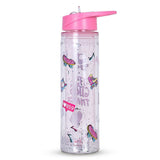 Eazy Kids Tritan Double Wall Glitter Water Bottle It's Girls Things 550ml - Pink