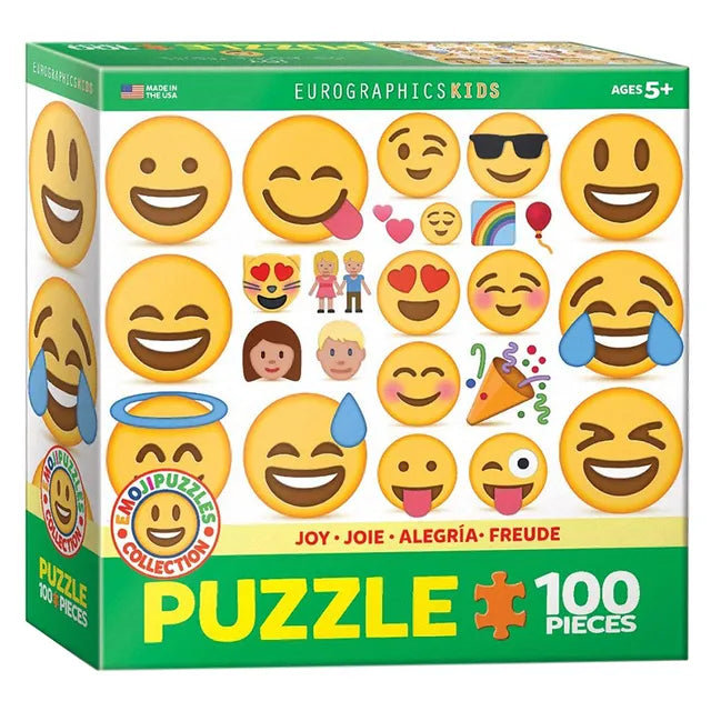 eurographics-joy-emoji-puzzle-100pcs - 1