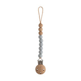 Mushie Pacifier Clips Eva Stone - Laadlee