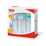 Nuk FC Bottle set Silicone Teat Orthodontic Anti-Colic - Boy