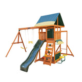 Kidkraft Brightside Wooden Swing Set Playset