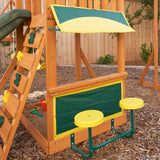 Kidkraft Brightside Wooden Swing Set Playset