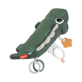 Done By Deer Tummy Time Activity Toy Croco - Green