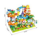 Feelo Adventure Small Track Big Building Blocks - 211pcs