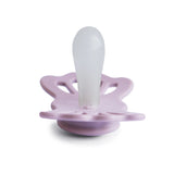 Frigg Lucky Symmetrical Silicone Baby Pacifier 0-6M, Soft Lilac - Size 1 - Laadlee