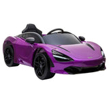 Mclaren Kids Rideon Car 12V - Painted Purple