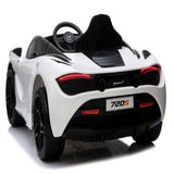 Mclaren 12V Kids Rideon Car 12V - White