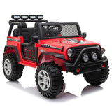 Factual Toys 2 Seater Kids Electric Jeep 12V - Red