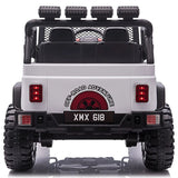 Factual Toys 2 Seater Kids Electric Jeep 12V - White