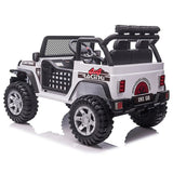 Factual Toys 2 Seater Kids Electric Jeep 12V - White