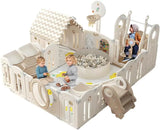Factual Toys All-in-1 Luxury Kids Playpen With Multiple Activities - Sandal