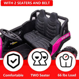 Factual Toys Electric Power Ride On Buggy Utv 24V - Pink