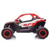 Can Am Maverick UTV Electric Ride-On Buggy - 24V - Red